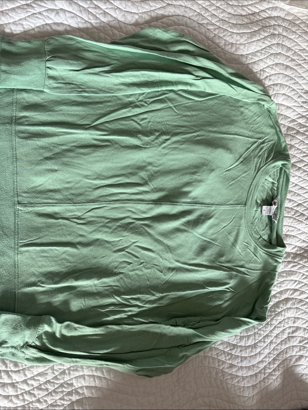 Athleta Crewneck Sweatshirt in Pale Mint